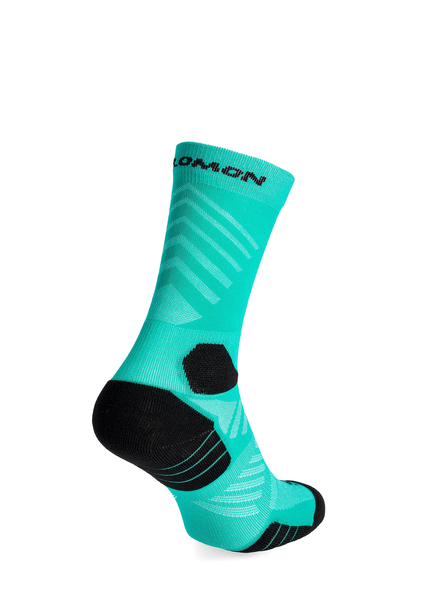 Běžecké ponožky Salomon Aero Crew - dynasty green/waterfall