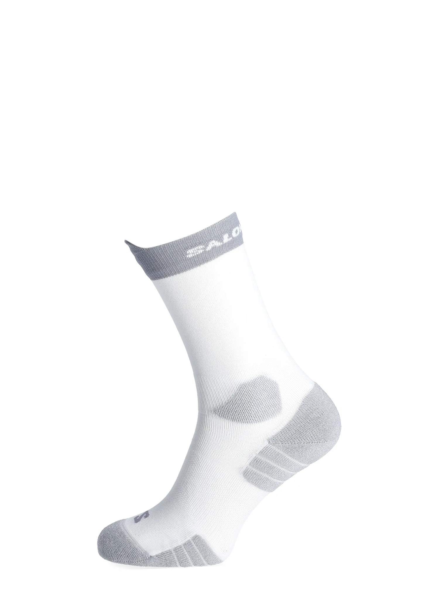 Běžecké ponožky Salomon Aero Crew - white/quarry  