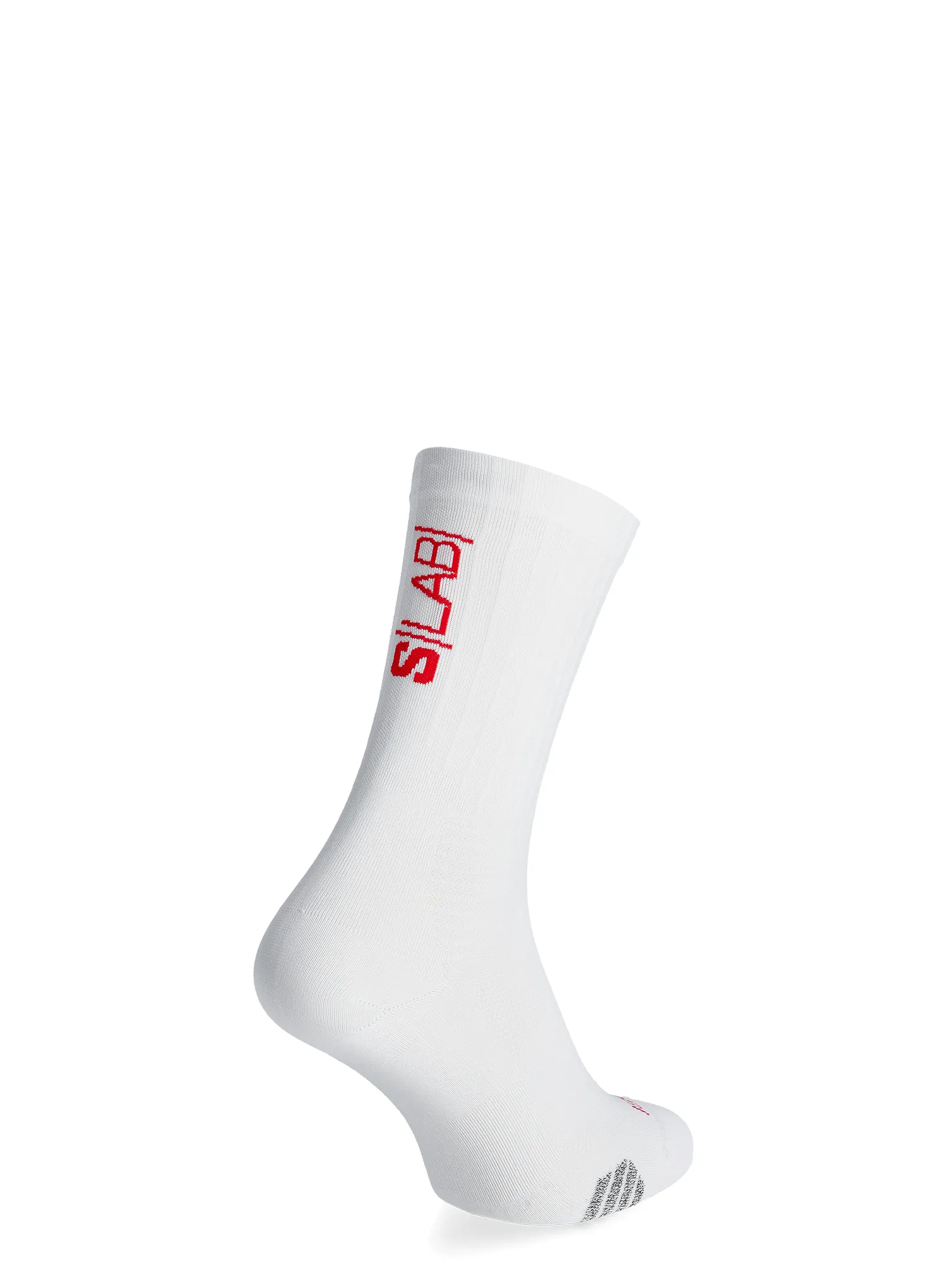 Běžecké ponožky Salomon S/Lab Phantasm Crew 3 - white/fiery red