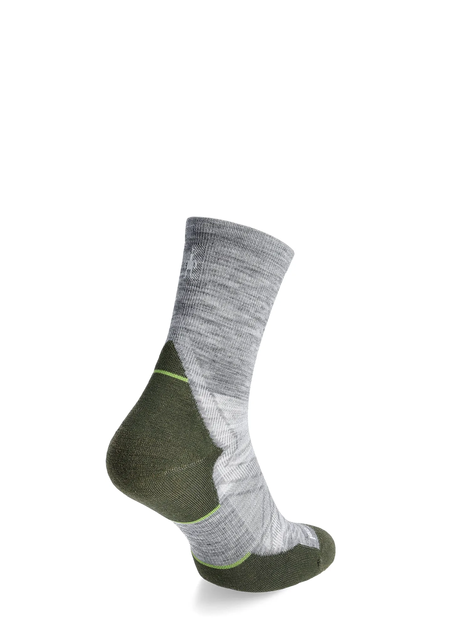 Běžecké ponožky Smartwool Run Targeted Cushion Mid Crew Socks - light gray