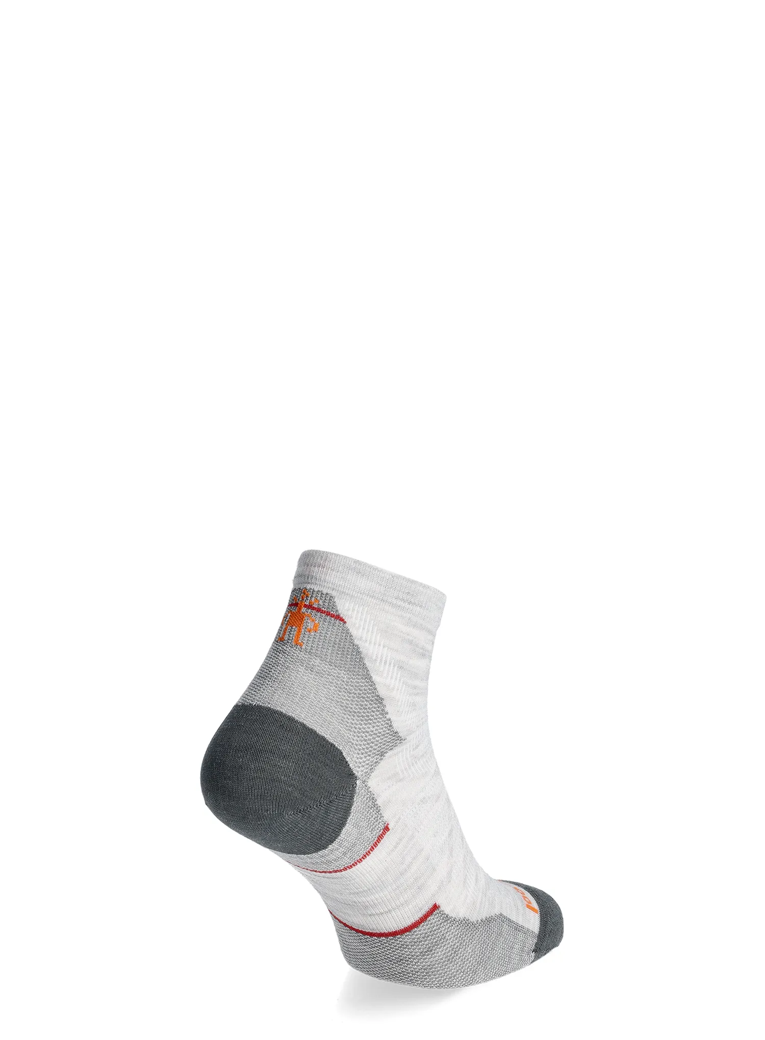 Běžecké ponožky Smartwool Run Zero Cushion Ankle Socks - ash