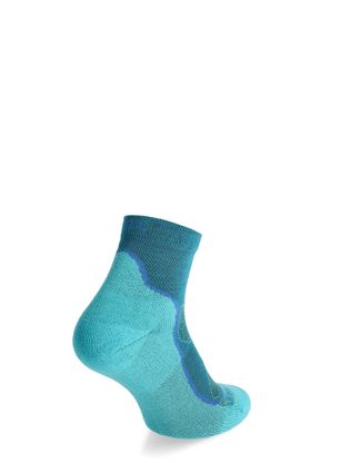Merino ponožky dámské Darn Tough Light Hiker 1/4 Lightweight with Cushion - cascade