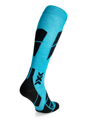 Lyžařské ponožky X-Socks Ski Perform Merino OTC - eternal ice