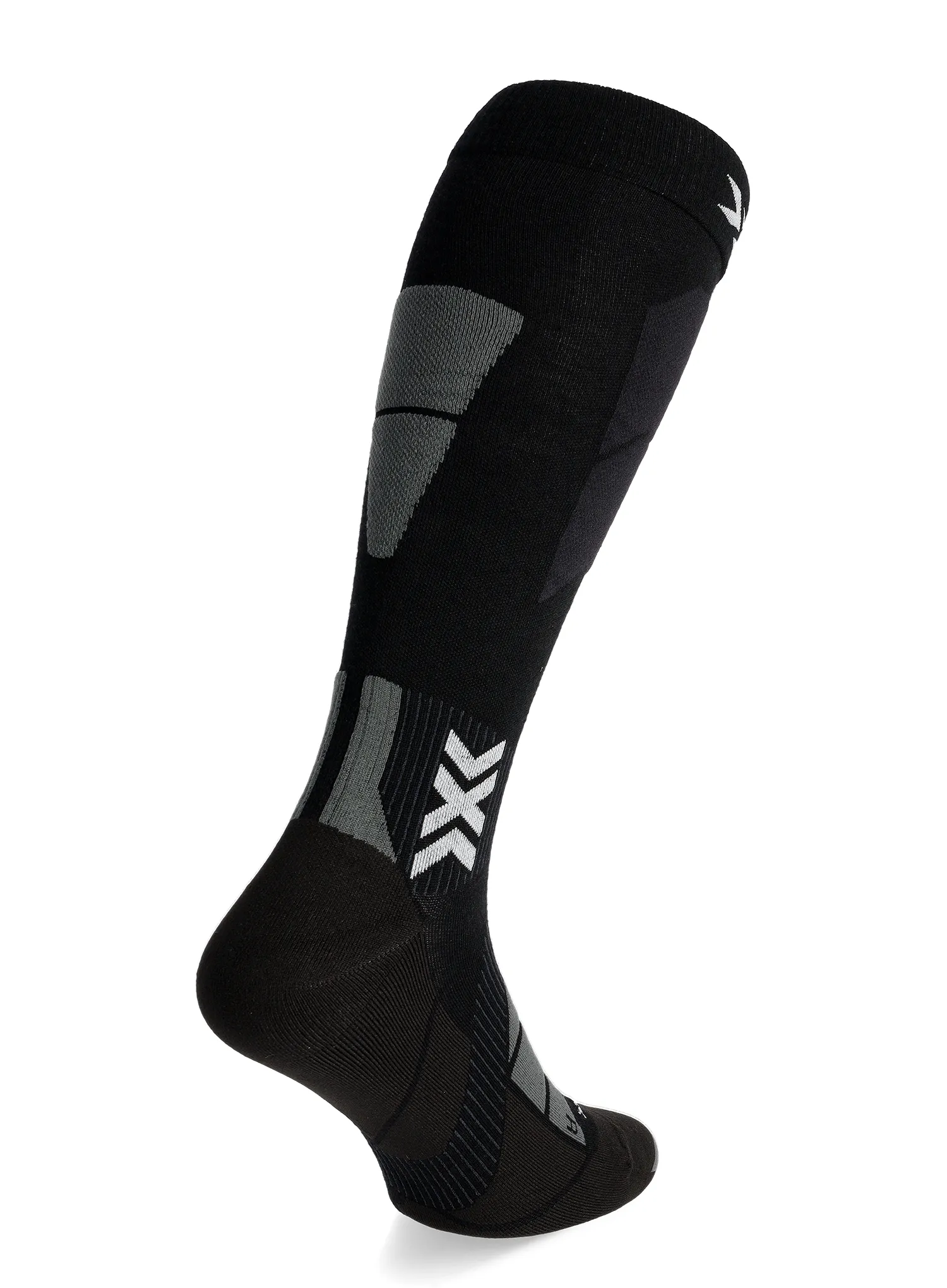Lyžařské ponožky X-Socks Ski Perform Merino OTC - x black/grey