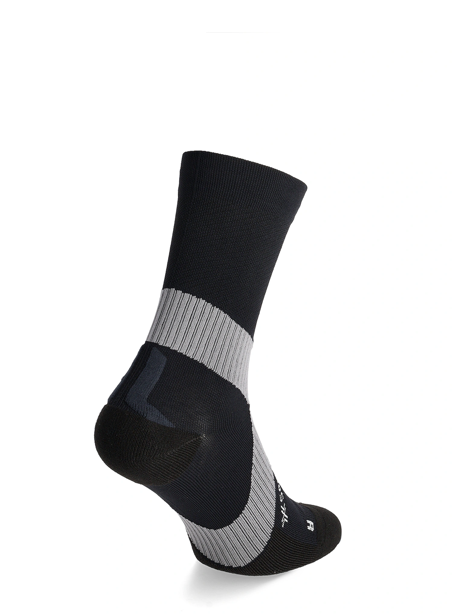 Cyklistické ponožky X-Socks Bike Expert Crew - black/charcoal