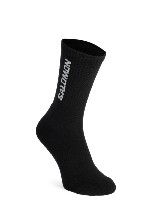 Ponožky Salomon Everyday Crew 3Pack - black/black/black