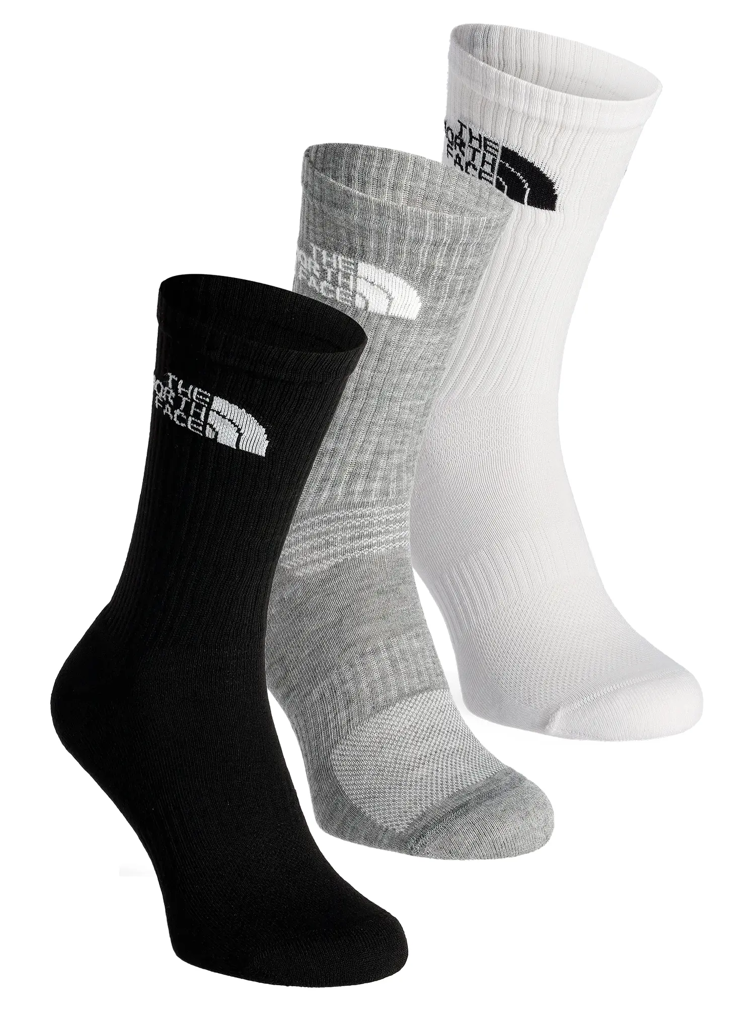 Ponožky The North Face Multi Sport Cush Crew Sock 3-Pack - black assorted