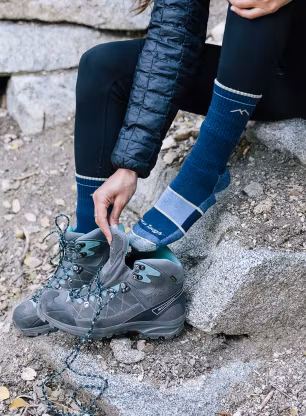 Trekingové ponožky Darn Tough Hiker Boot Midweight with Full Cushion - eclipse