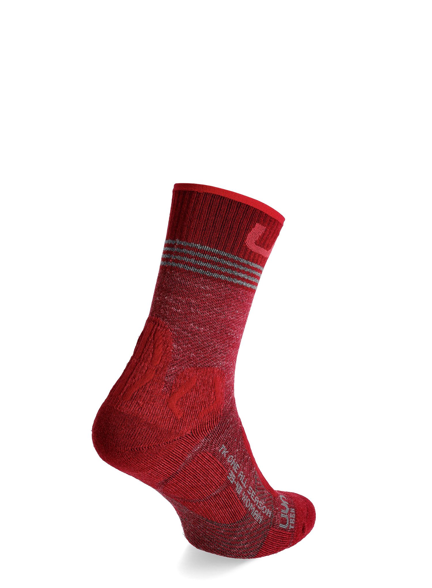Trekingové ponožky UYN Trekking One All Season Mid Socks - sofisticated red