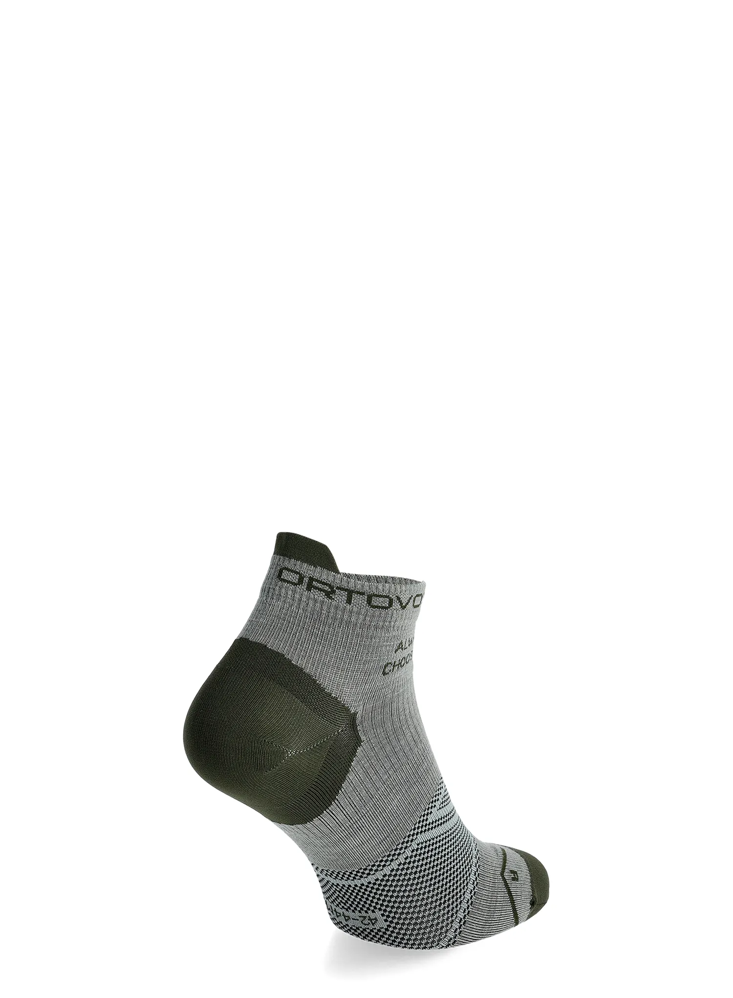 Trekové ponožky Ortovox Alpine Light Low Socks - green sage