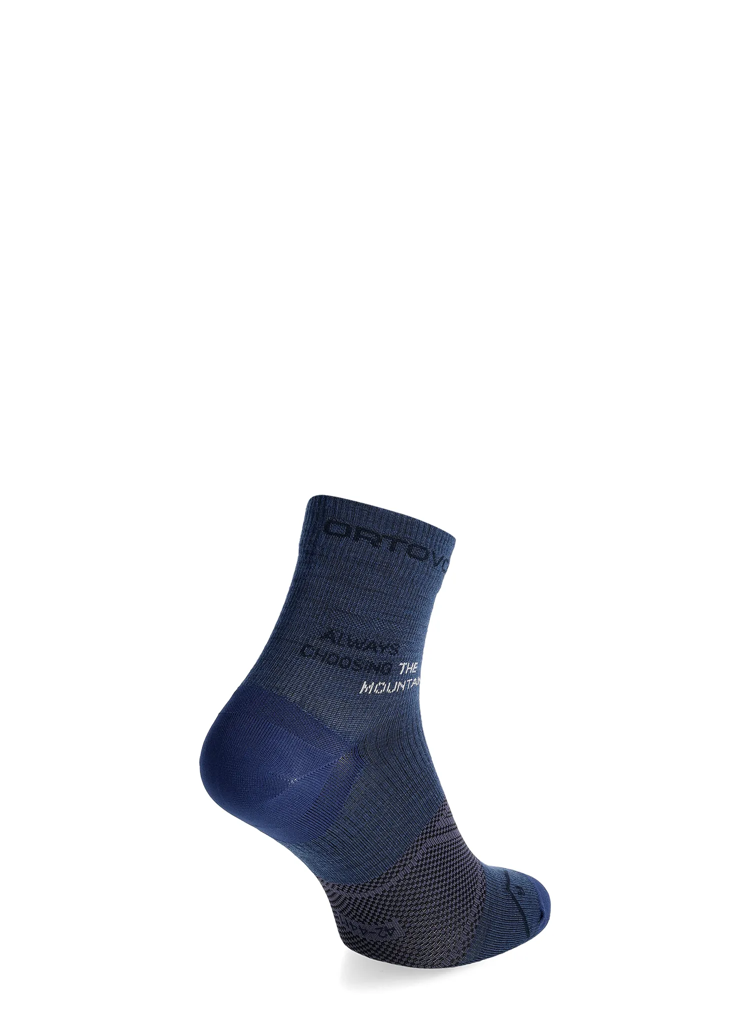 Trekové ponožky Ortovox Alpine Light Quarter Socks - blue nunatak
