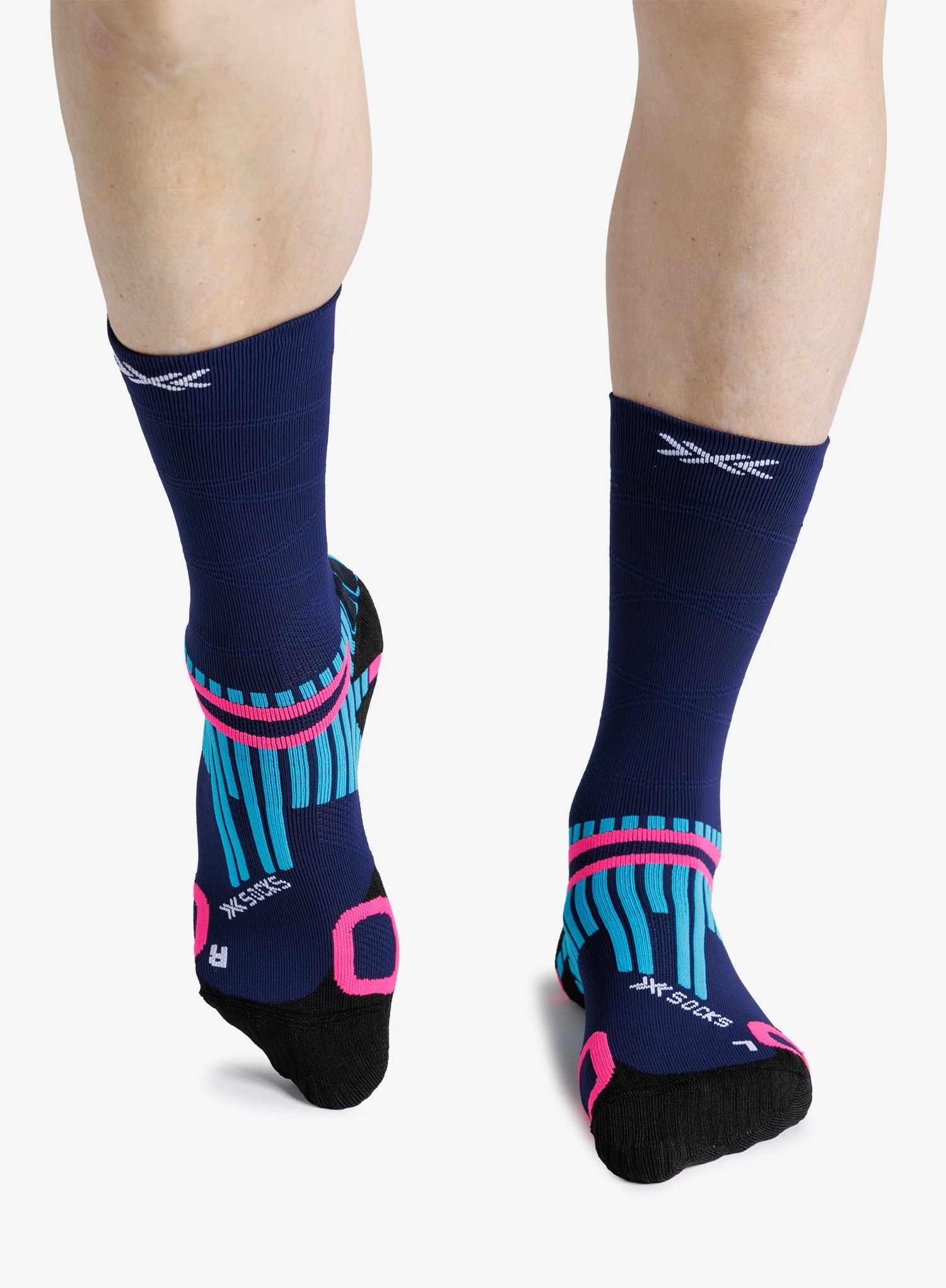 Trekové ponožky X-Socks Hike Anatomix Crew - marine