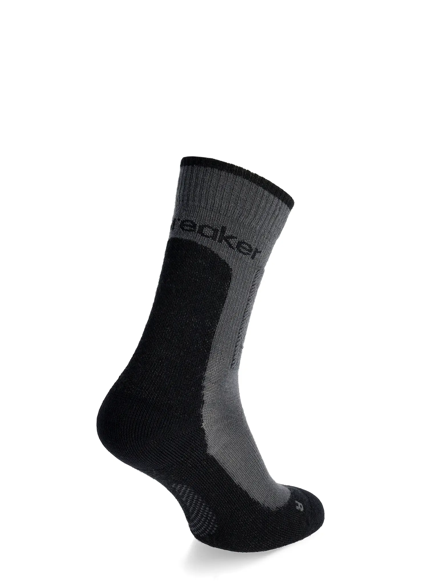 Ponožky na turistiku Icebreaker Merino Hike+ Medium Crew - obsidian/black