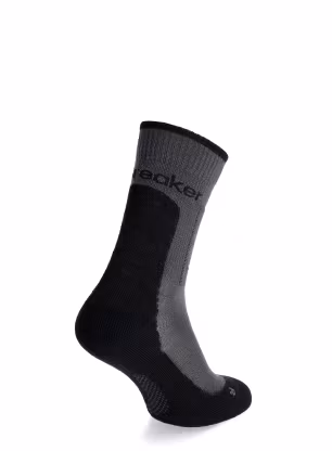 Ponožky na turistiku Icebreaker Merino Hike+ Medium Crew - obsidian/black