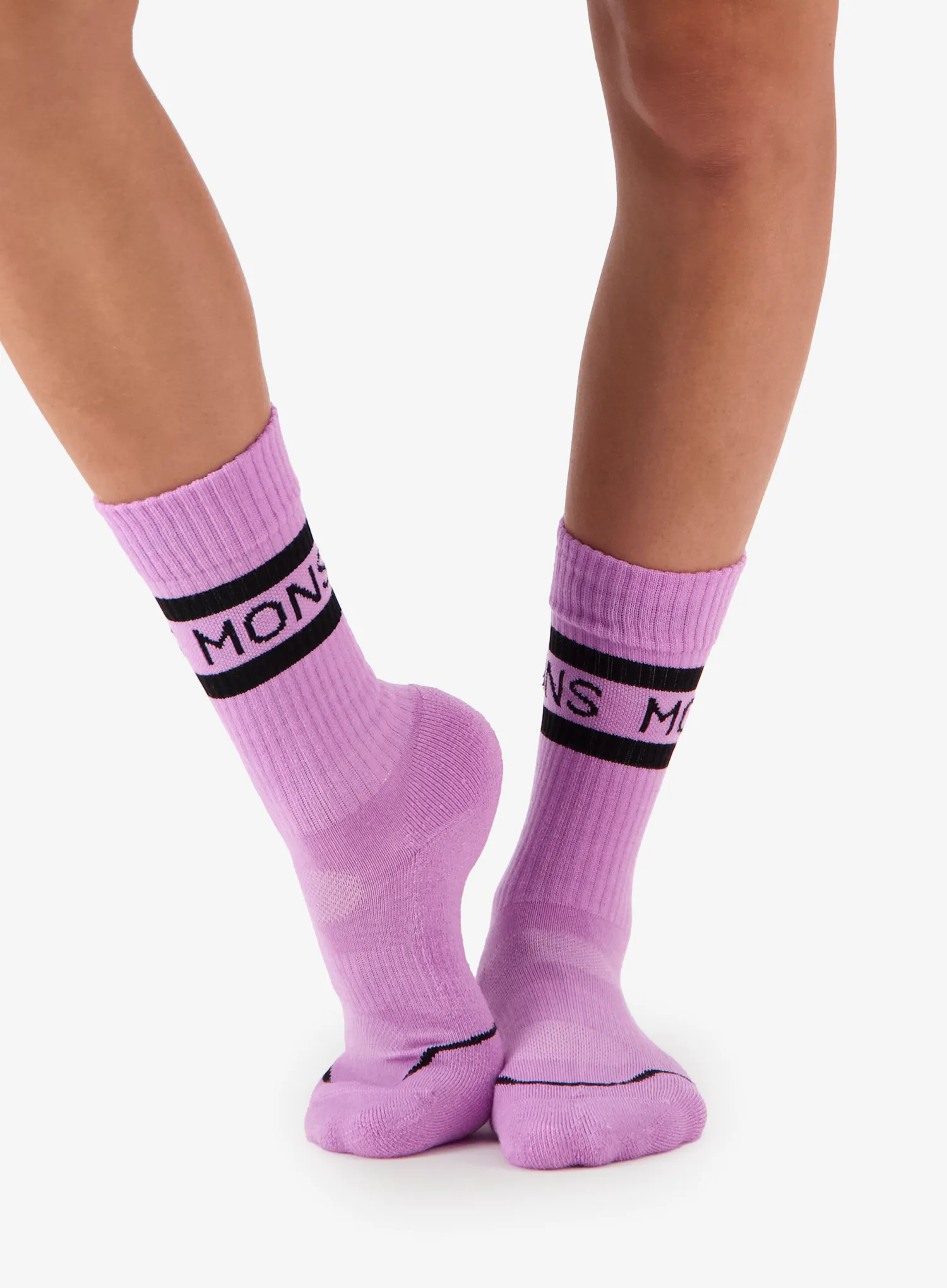 Turistické ponožky Mons Royale Signature Merino Crew Sock - pastel purple
