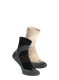 Turistické ponožky Salomon X Ultra Access Quarter 2-Pack - bleached sand/black