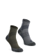 Turistické ponožky Salomon X Ultra Access Quarter 2-Pack - excalibur/olive night