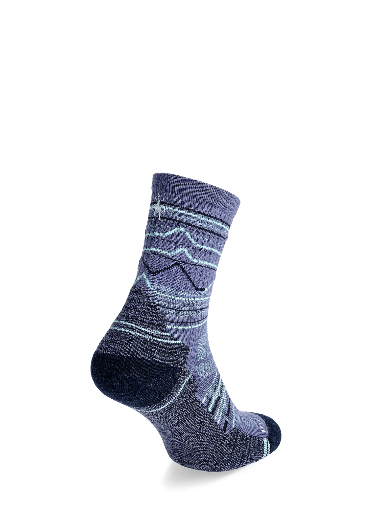Turistické ponožky Smartwool Hike Light Cushion Mountain Range Crew Socks - nightfall blue