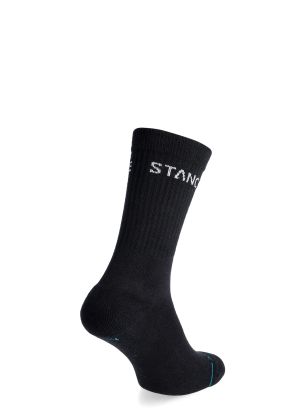 Turistické ponožky Stance Origin 6 Pack Crew - black/black