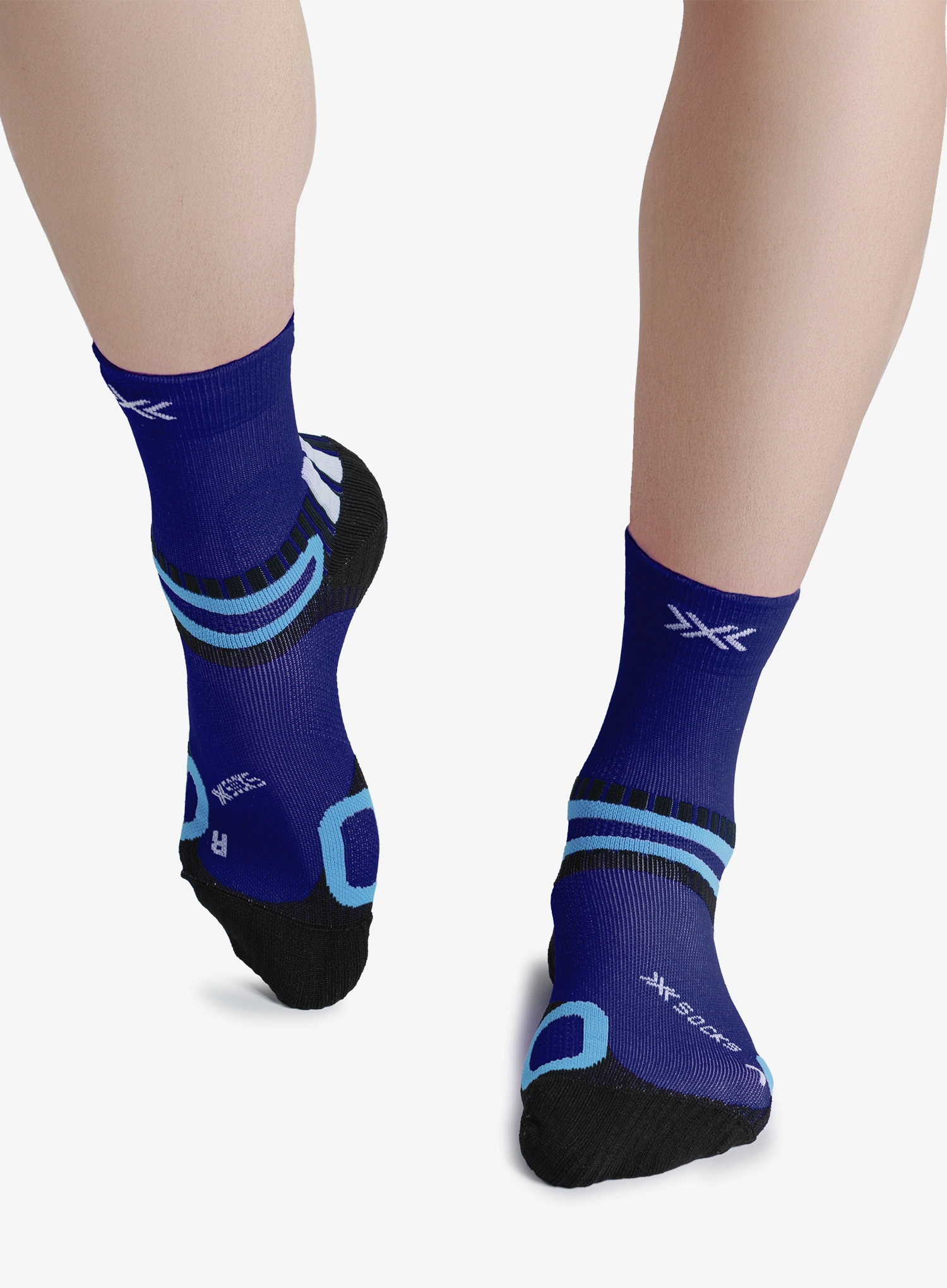 Turistické ponožky X-Socks Hike Discover Ankle - marine
