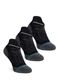 Běžecké ponožky Stance Run Tab ST 3 Pack - black