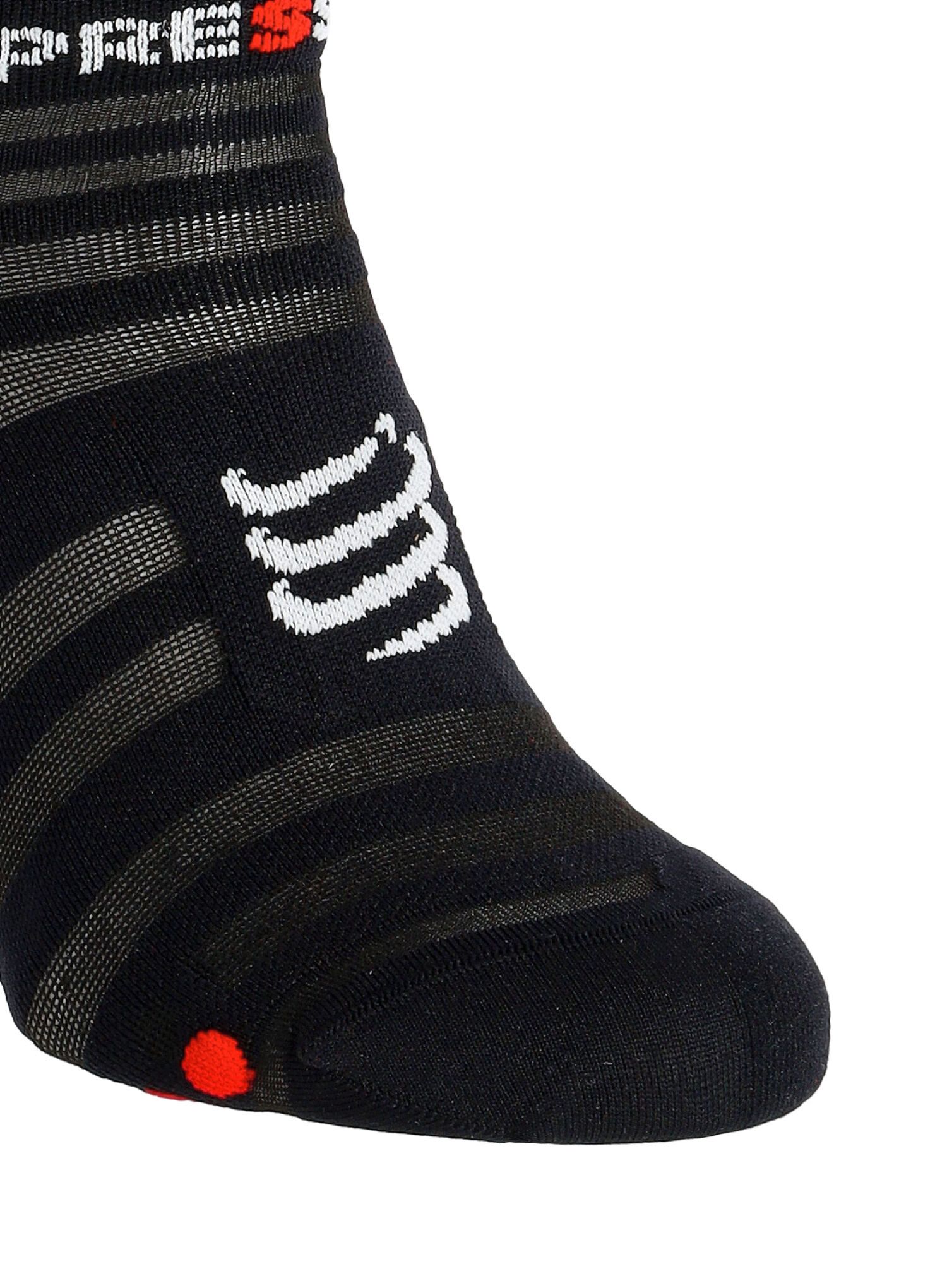 Ponožky Compressport Pro Racing Socks v4.0 Ultralight Run Low - black