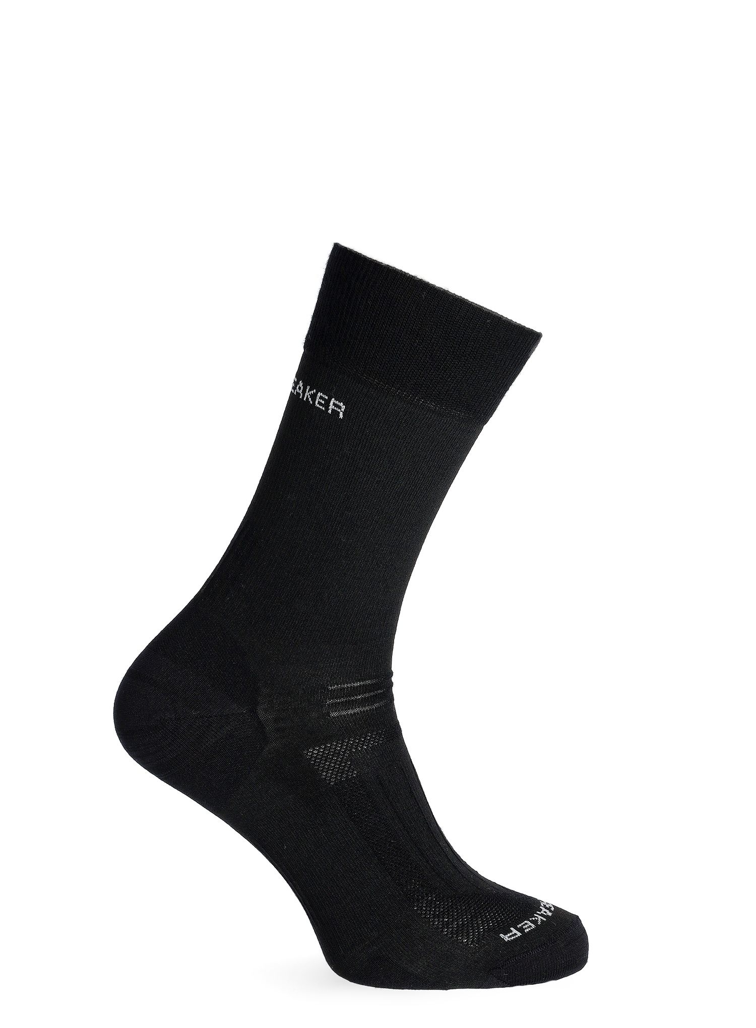Dámské ponožky Icebreaker Hike Liner Crew - black/jet hthr