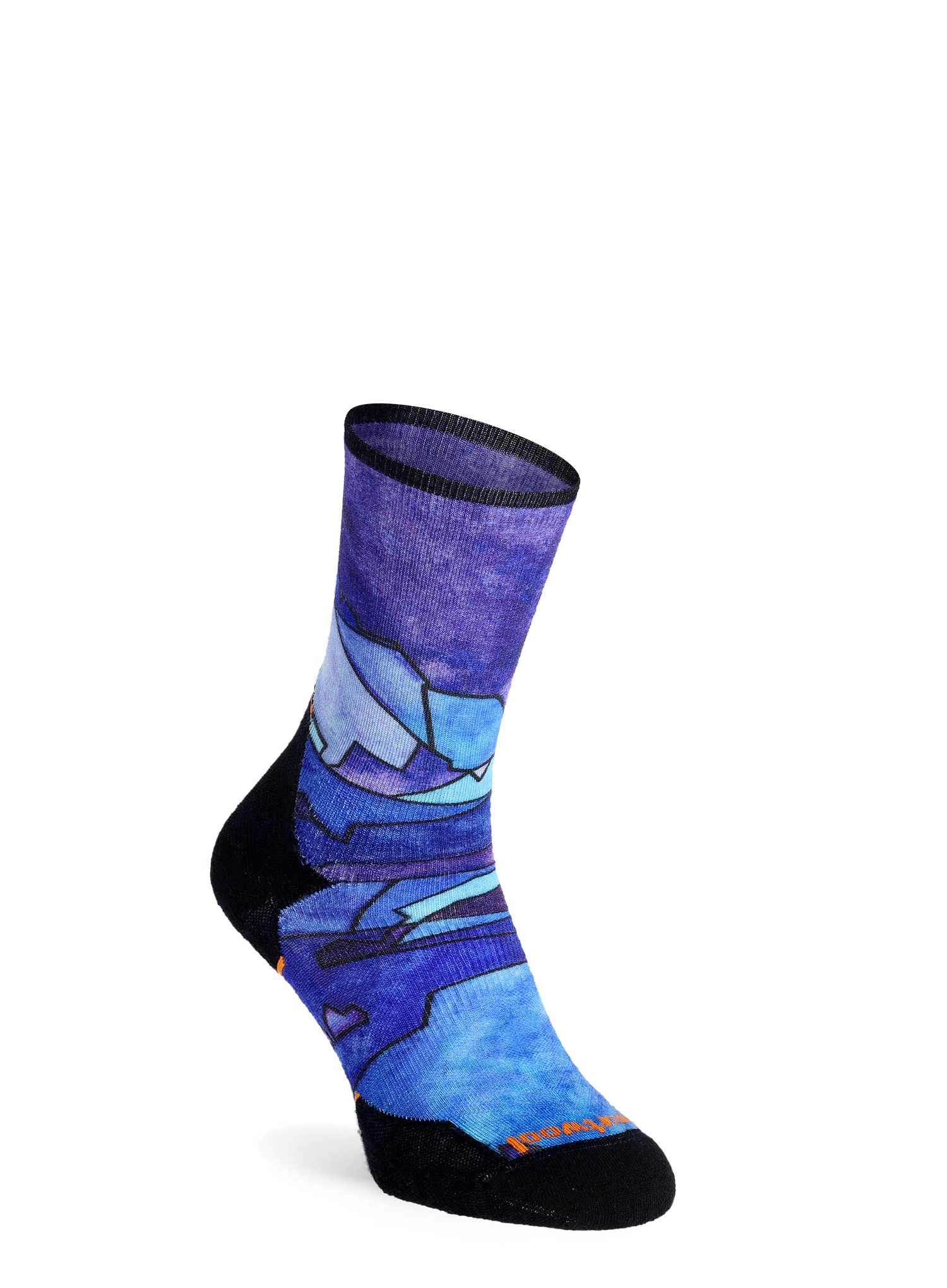 Dámské ponožky Smartwool Athlete Edition Run Print Crew - multicol