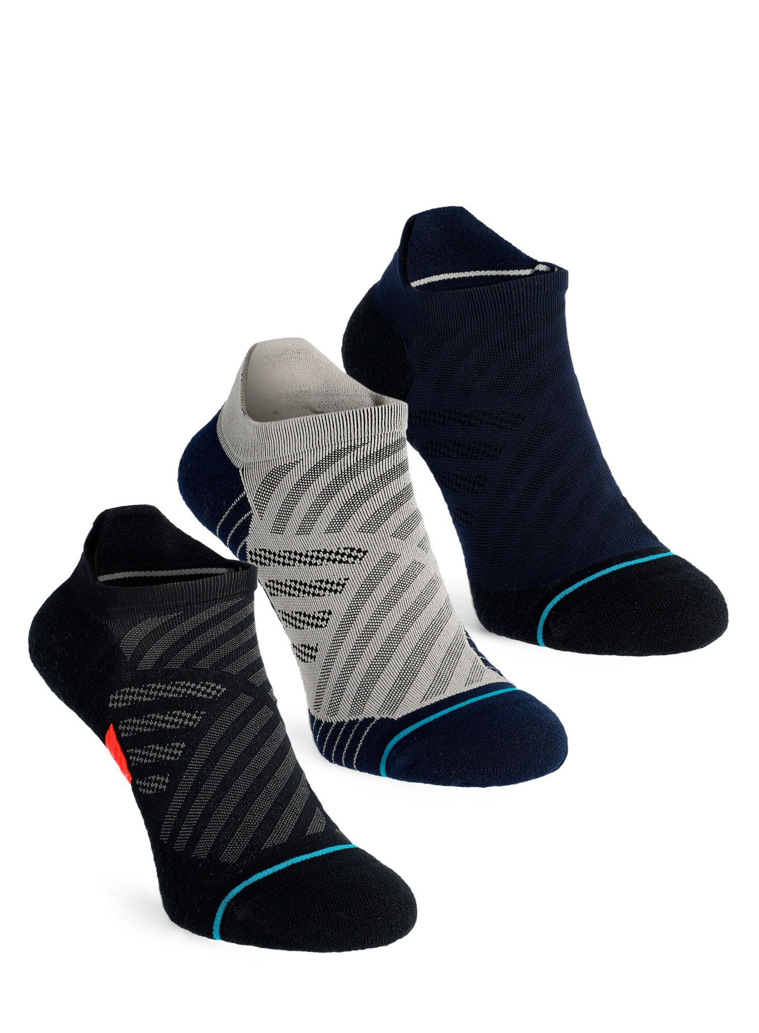 Ponožky na běhání Stance Break 3 Pack - multi