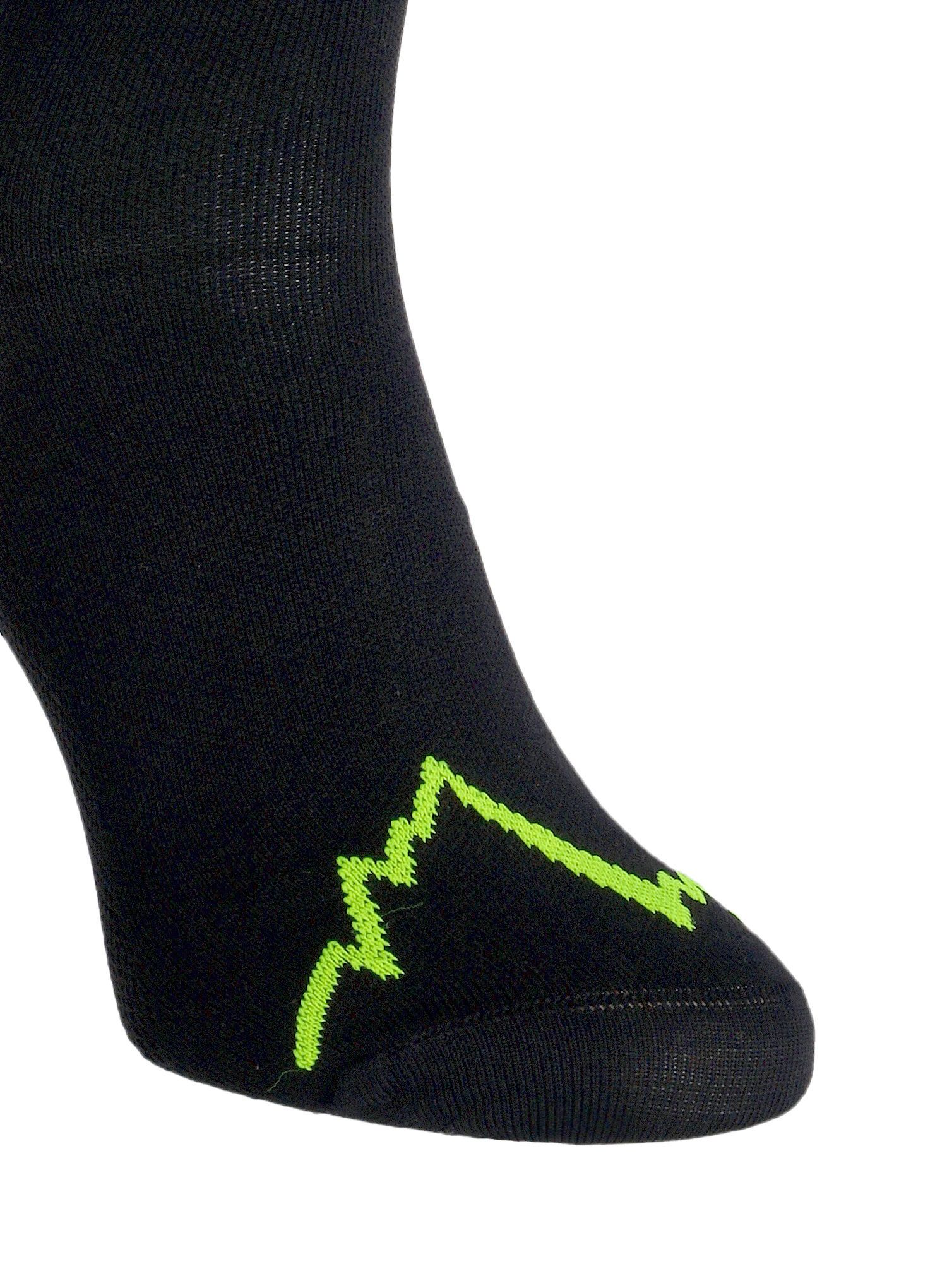 Ponožky La Sportiva For Your Mountain Socks - black/neon