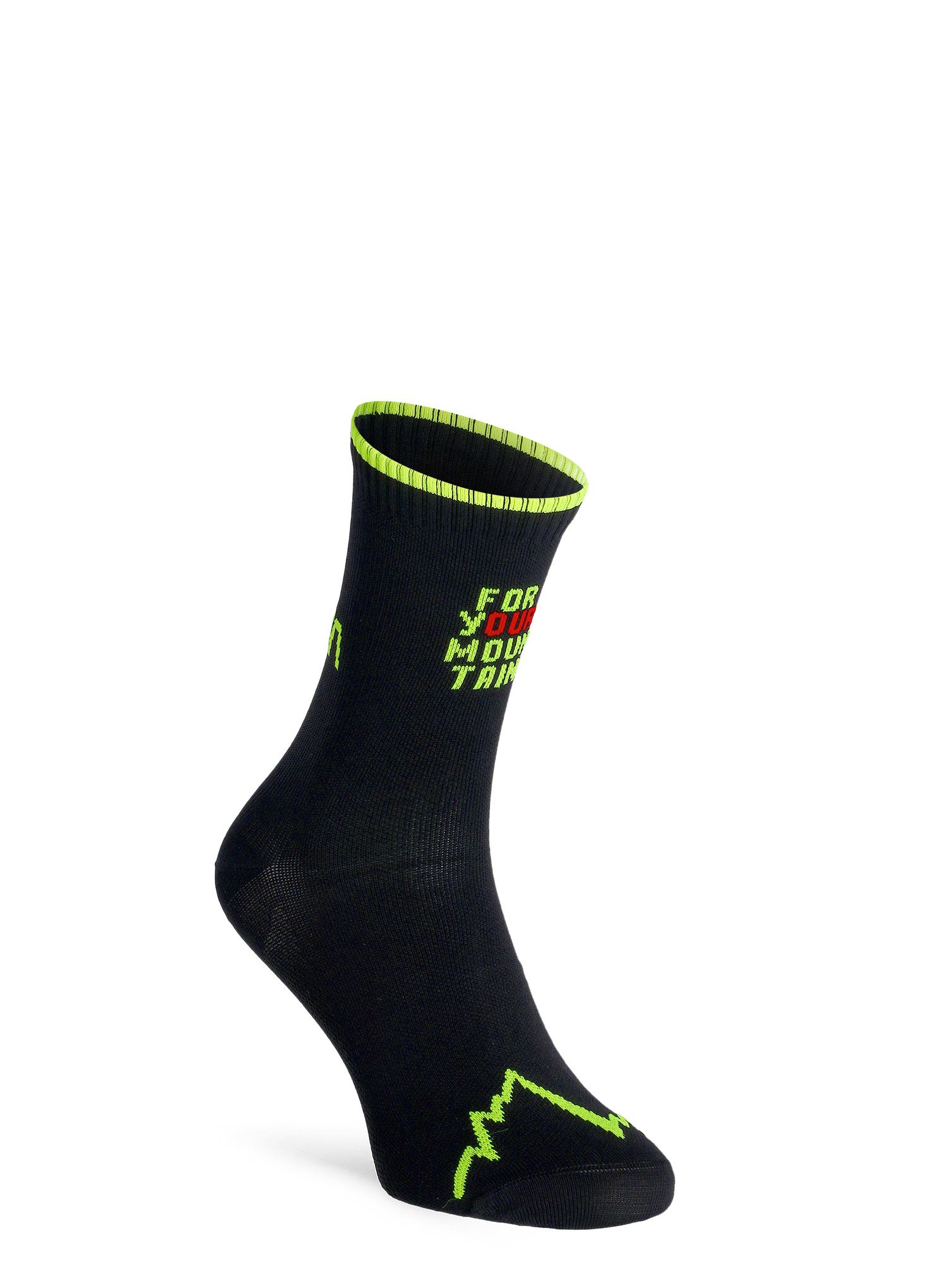Ponožky La Sportiva For Your Mountain Socks - black/neon