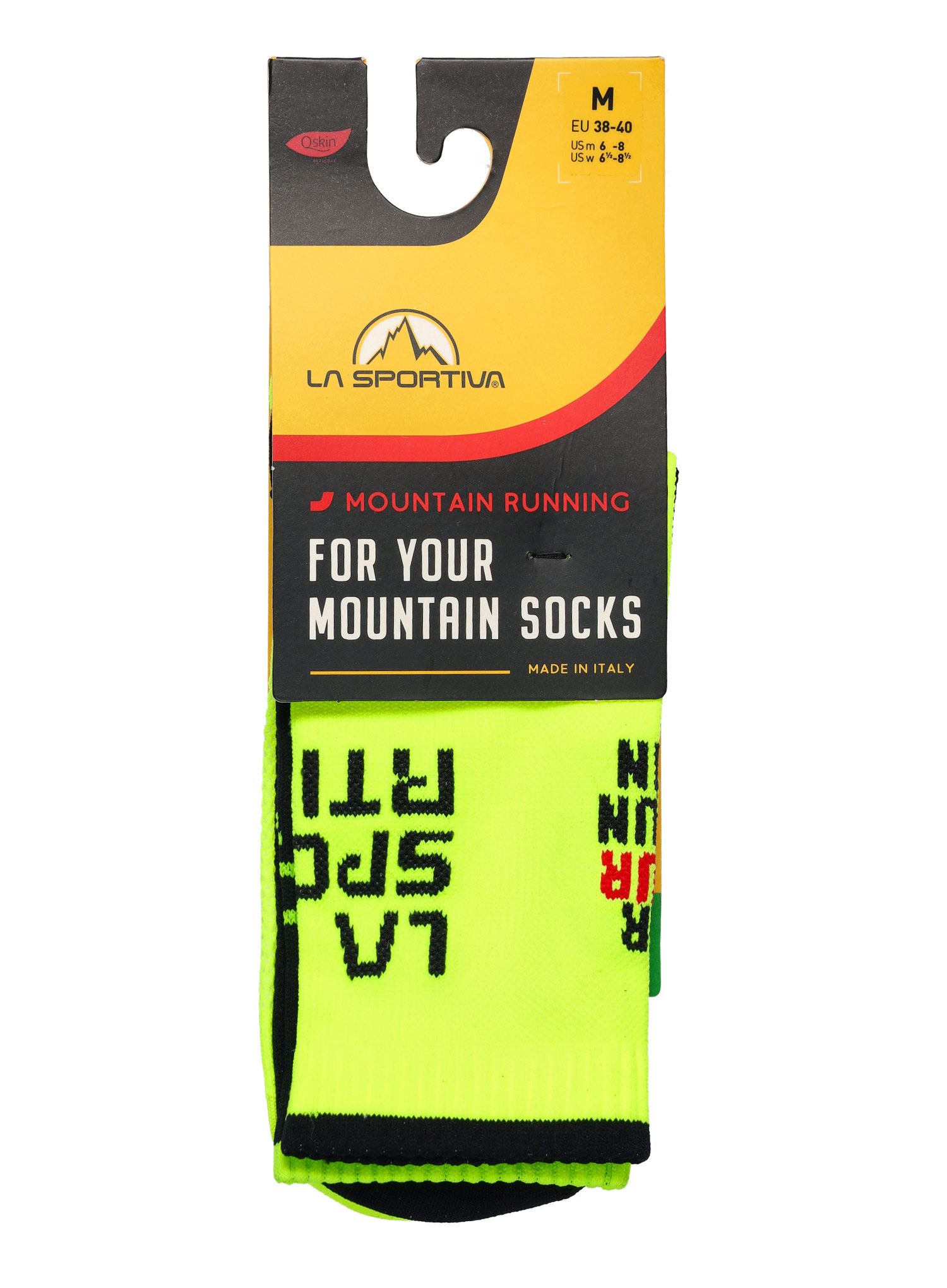 Ponožky La Sportiva For Your Mountain Socks - black/neon