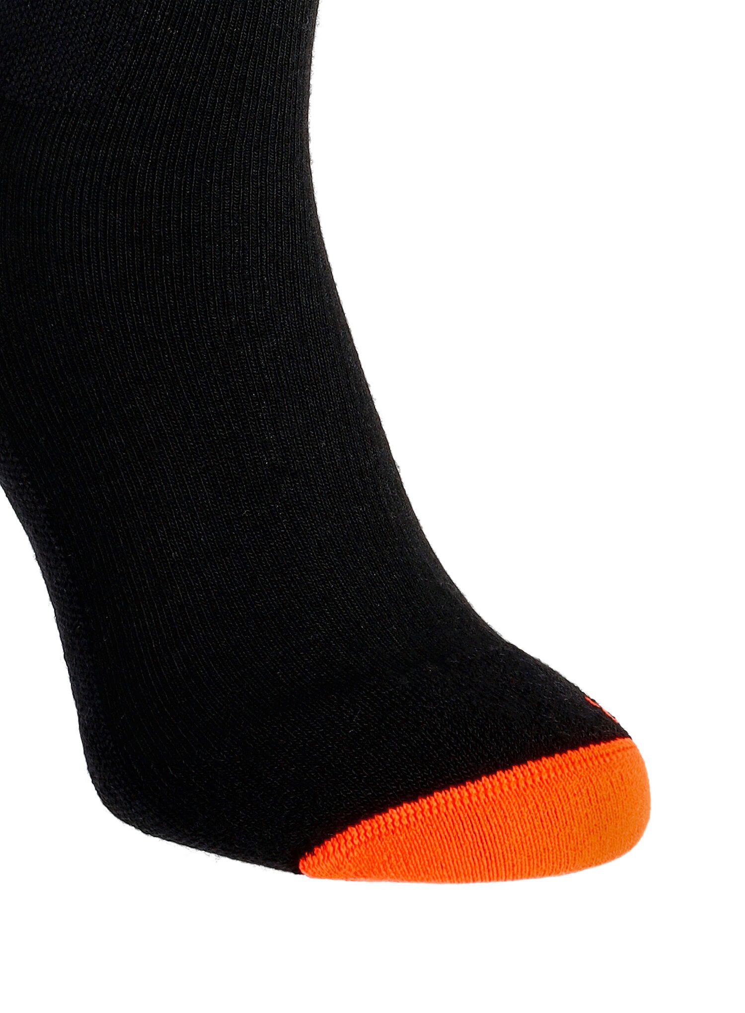 Skialpové ponožky Salewa Sella Pure MTN AM Sock - black out/fluo orange