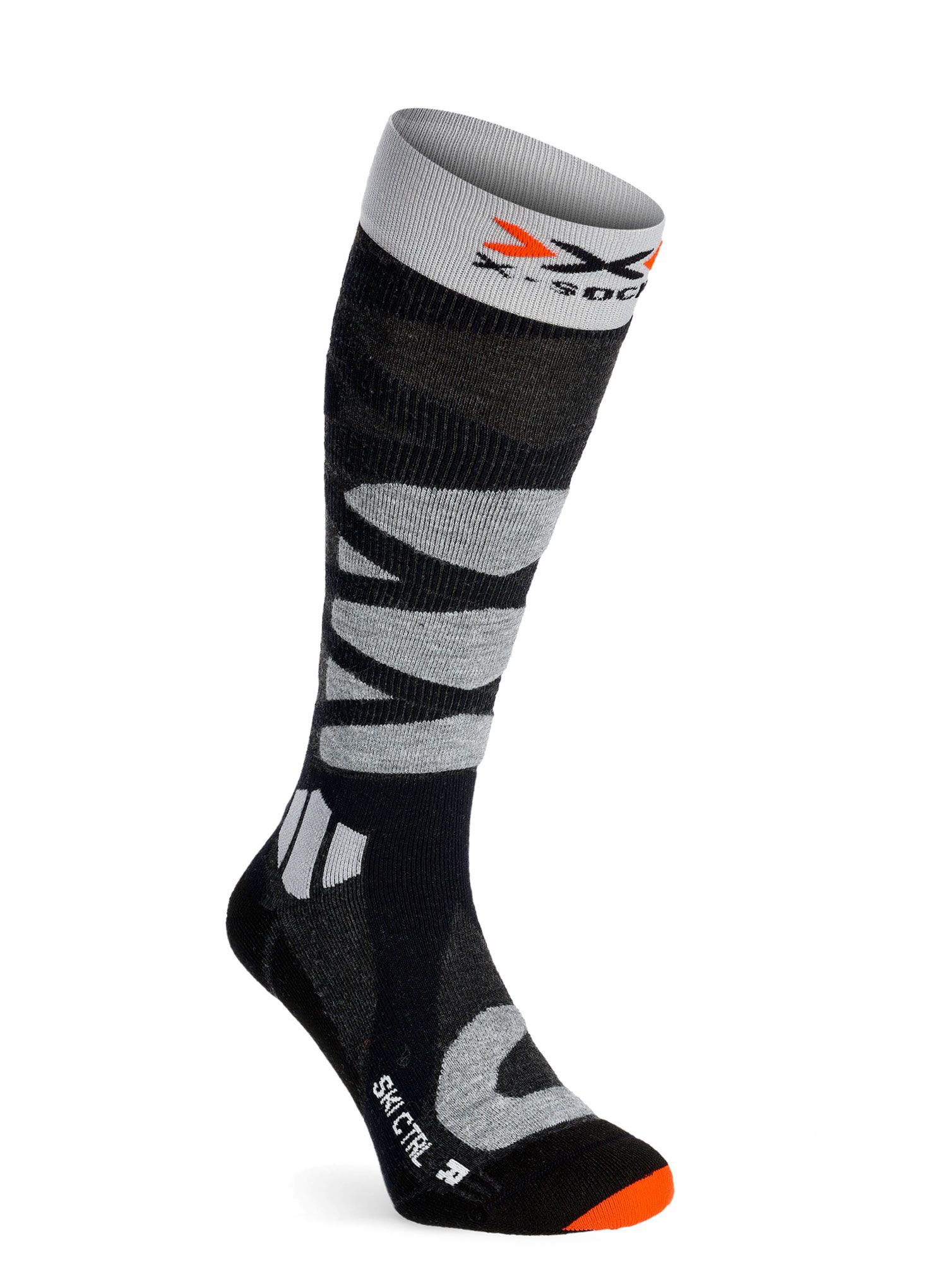 Lyžařské ponožky X-Socks Ski Control 4.0 - anthracite/stone grey