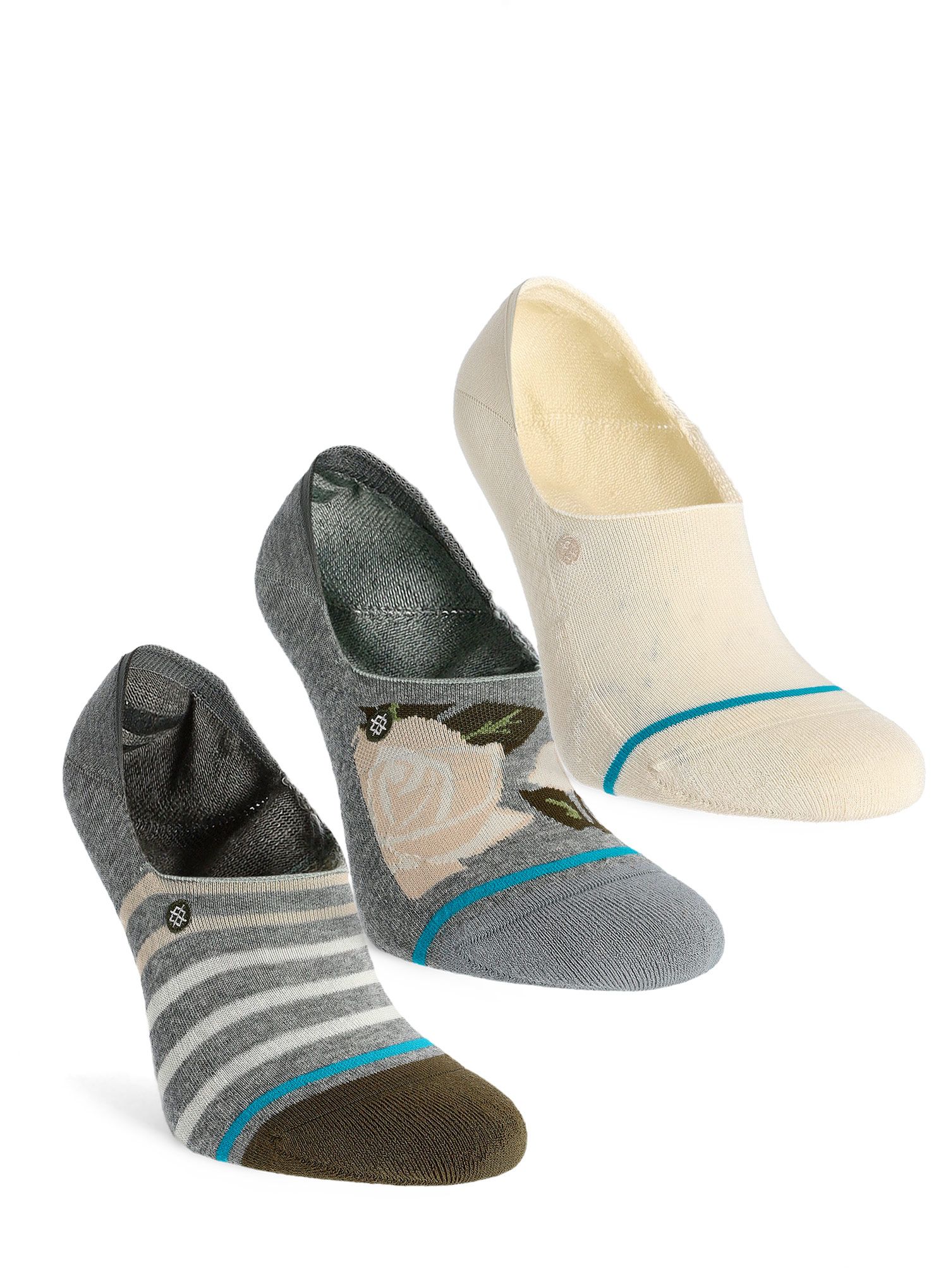 Turistické ponožky Stance Fleur (3 Pack) - multi
