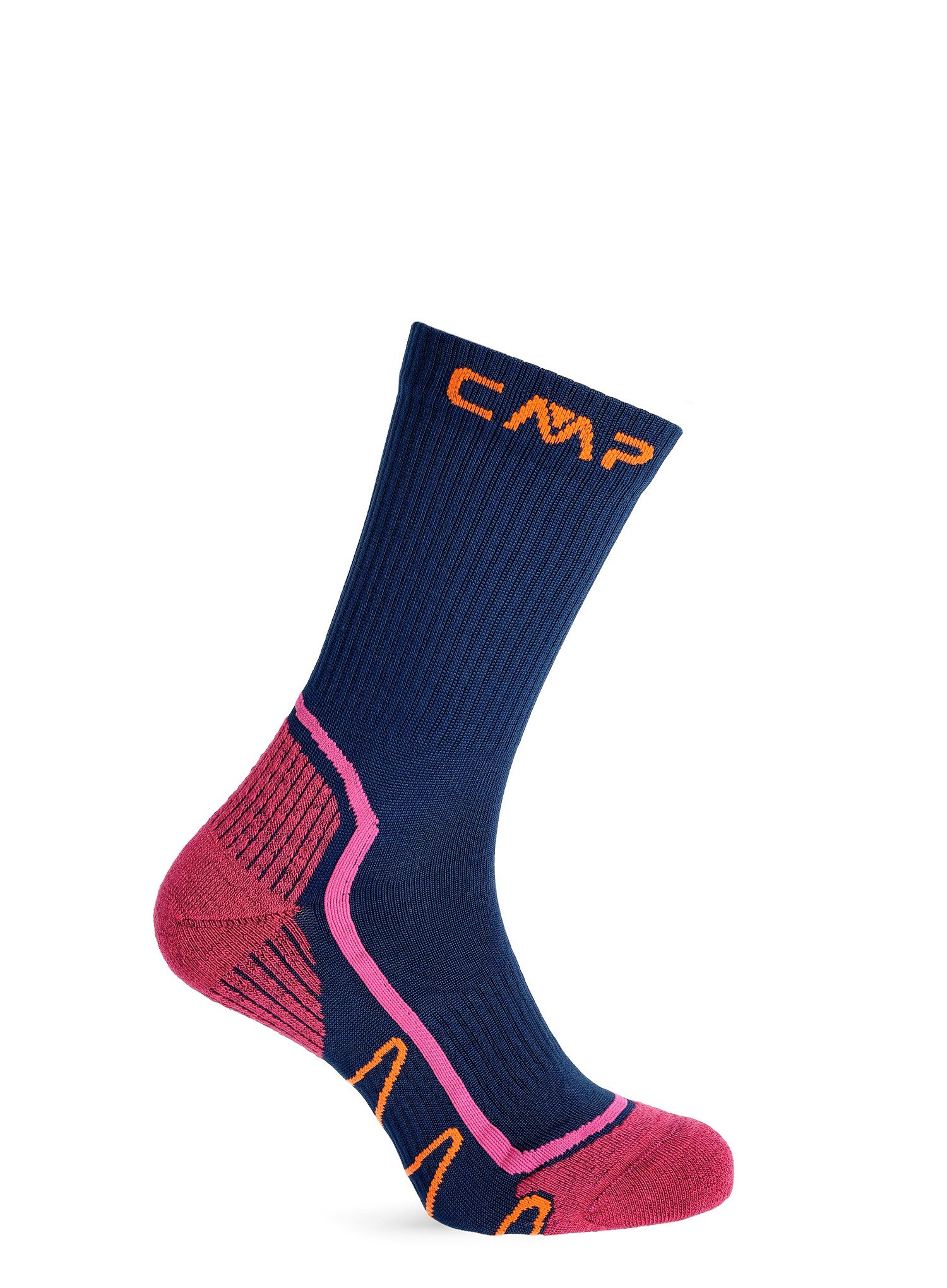 Ponožky turistické dámské CMP Trekking Sock Poly Mid - blue