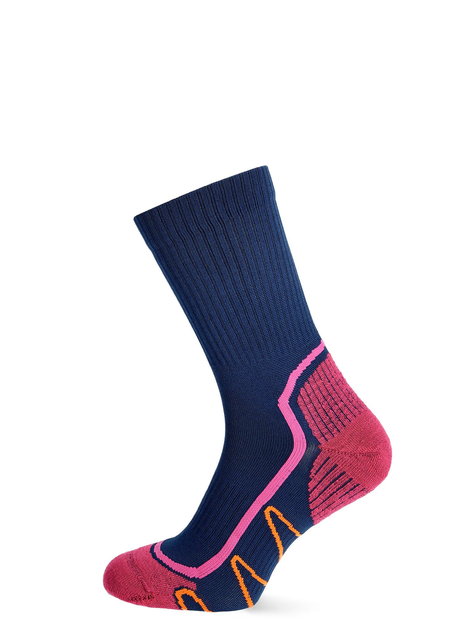 Ponožky turistické dámské CMP Trekking Sock Poly Mid - blue