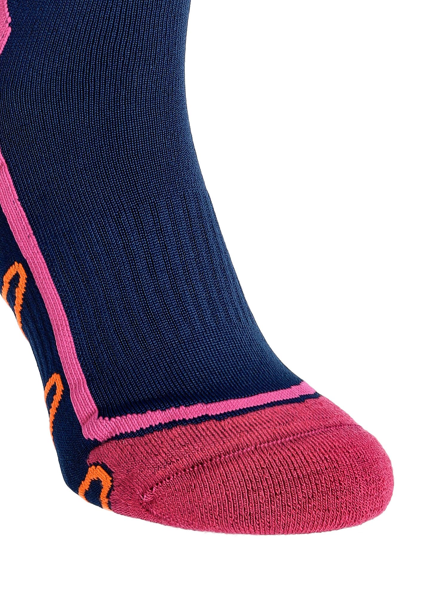Ponožky turistické dámské CMP Trekking Sock Poly Mid - blue
