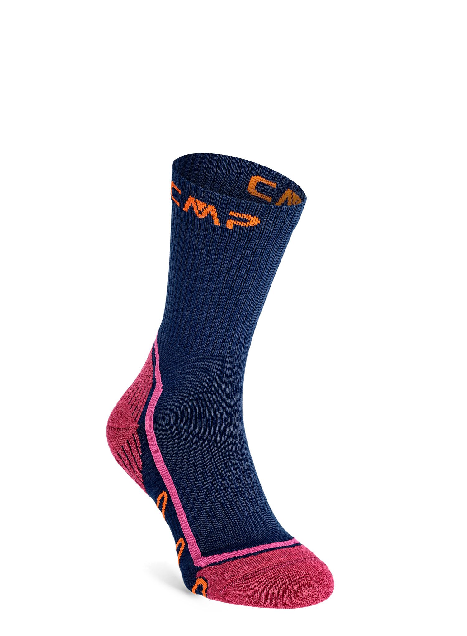 Ponožky turistické dámské CMP Trekking Sock Poly Mid - blue