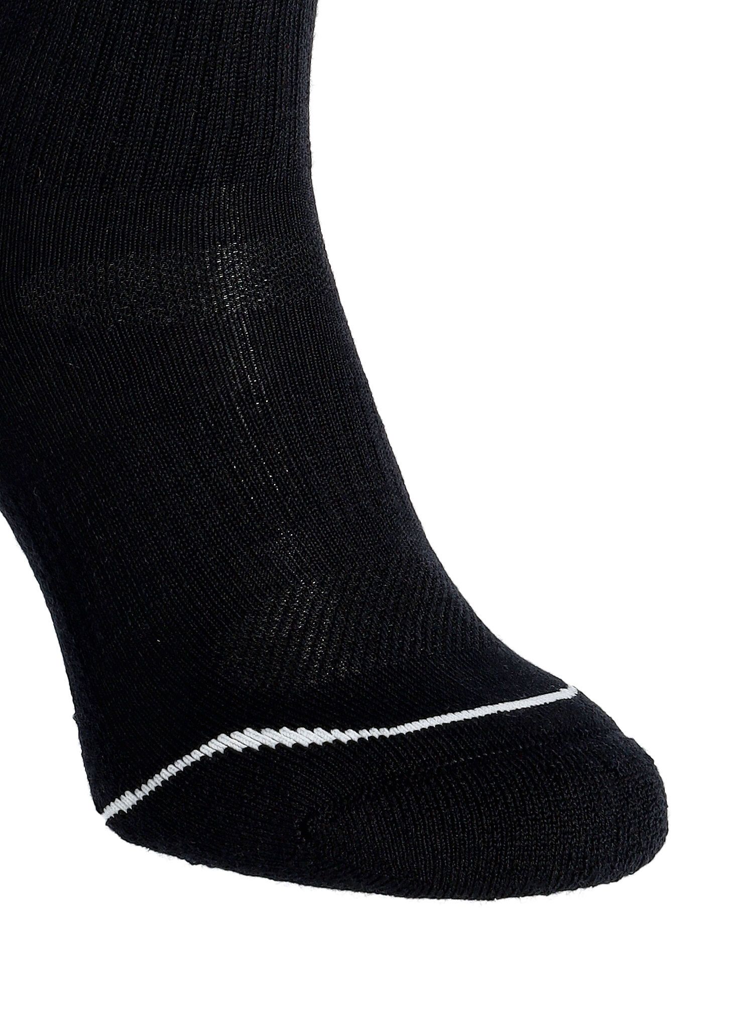 Turistické ponožky Mons Royale Signature Crew Sock - black/white