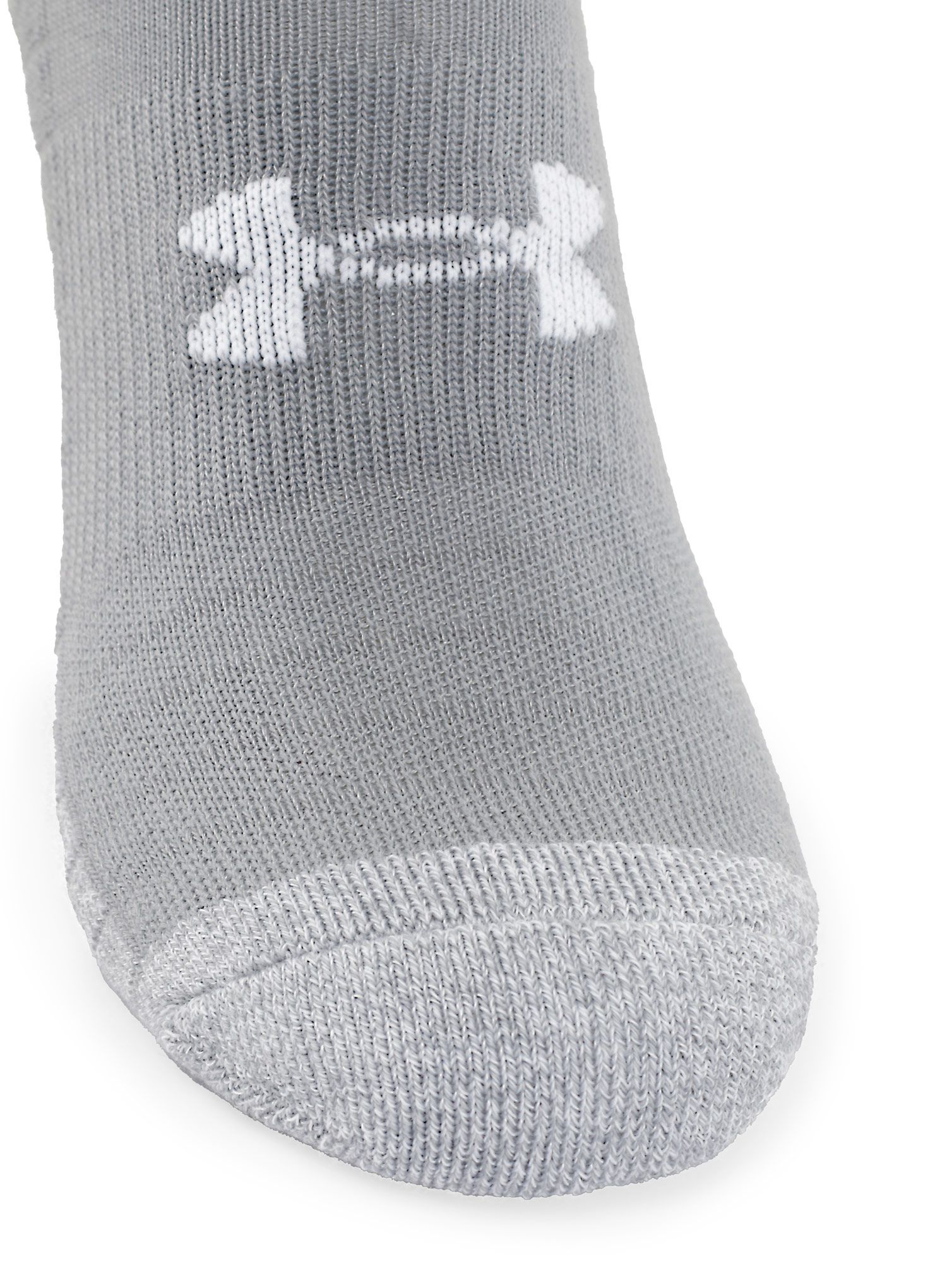 Ponožky Under Armour HeatGear No Show (3 pary) - steel/white