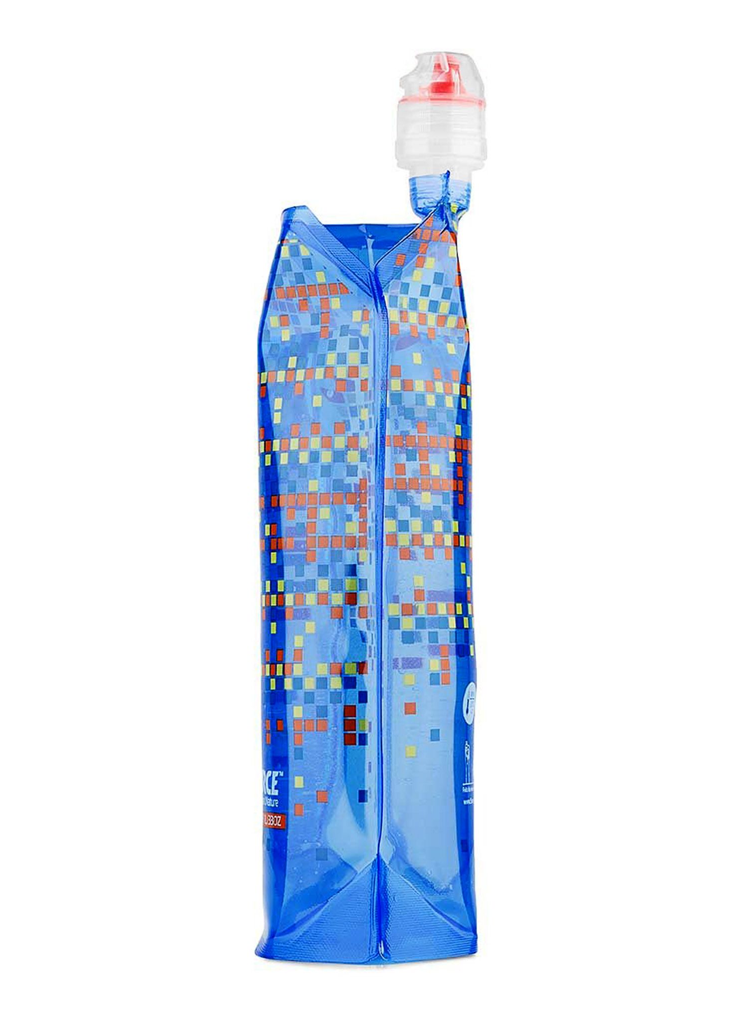 Skládací láhev Source Liquitainer 1L - blue/lime/orange