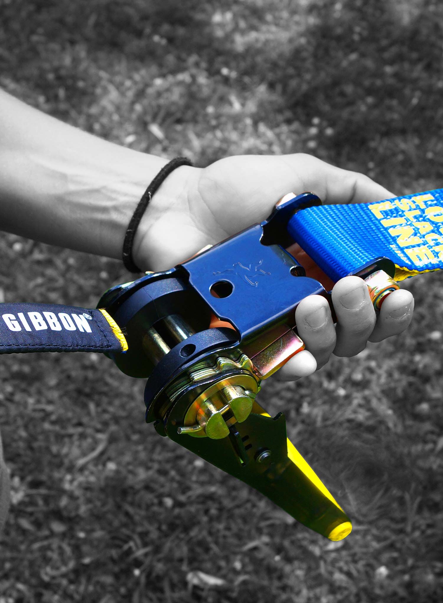 Slackline Gibbon Slacklines FlowLine Treewear Set