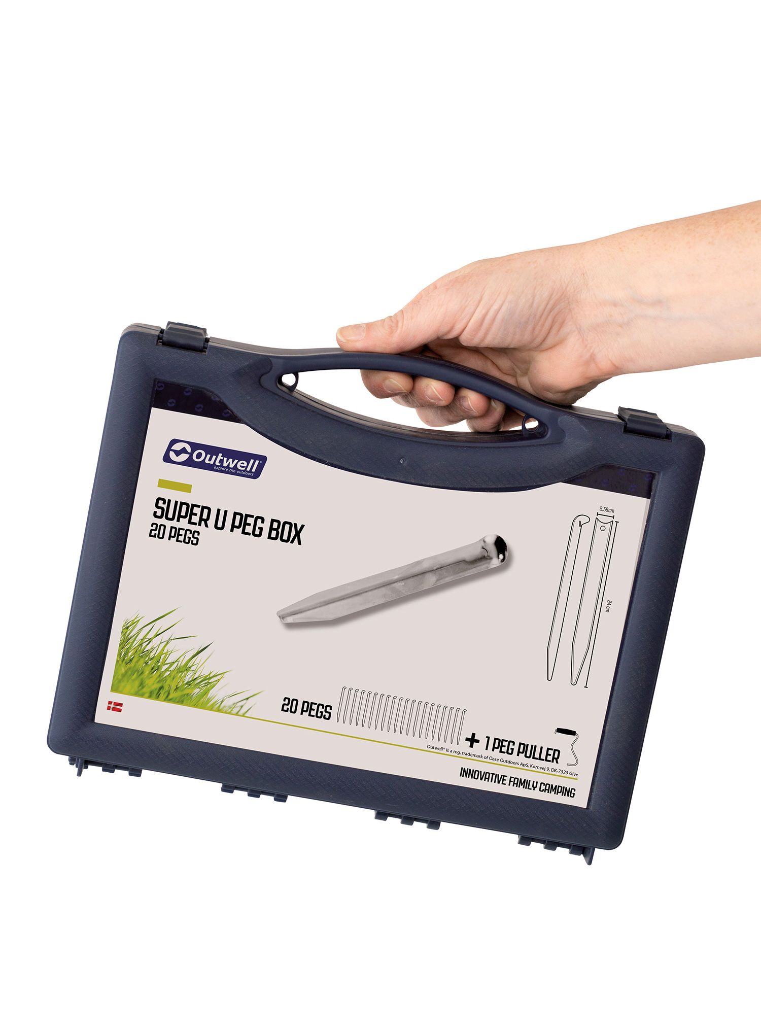 Stanové kolíky Outwell Super U-Peg Box
