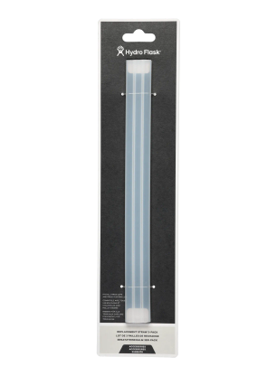 Brčka na opakované použití Hydro Flask 3-Pack Replacement Straws - clear