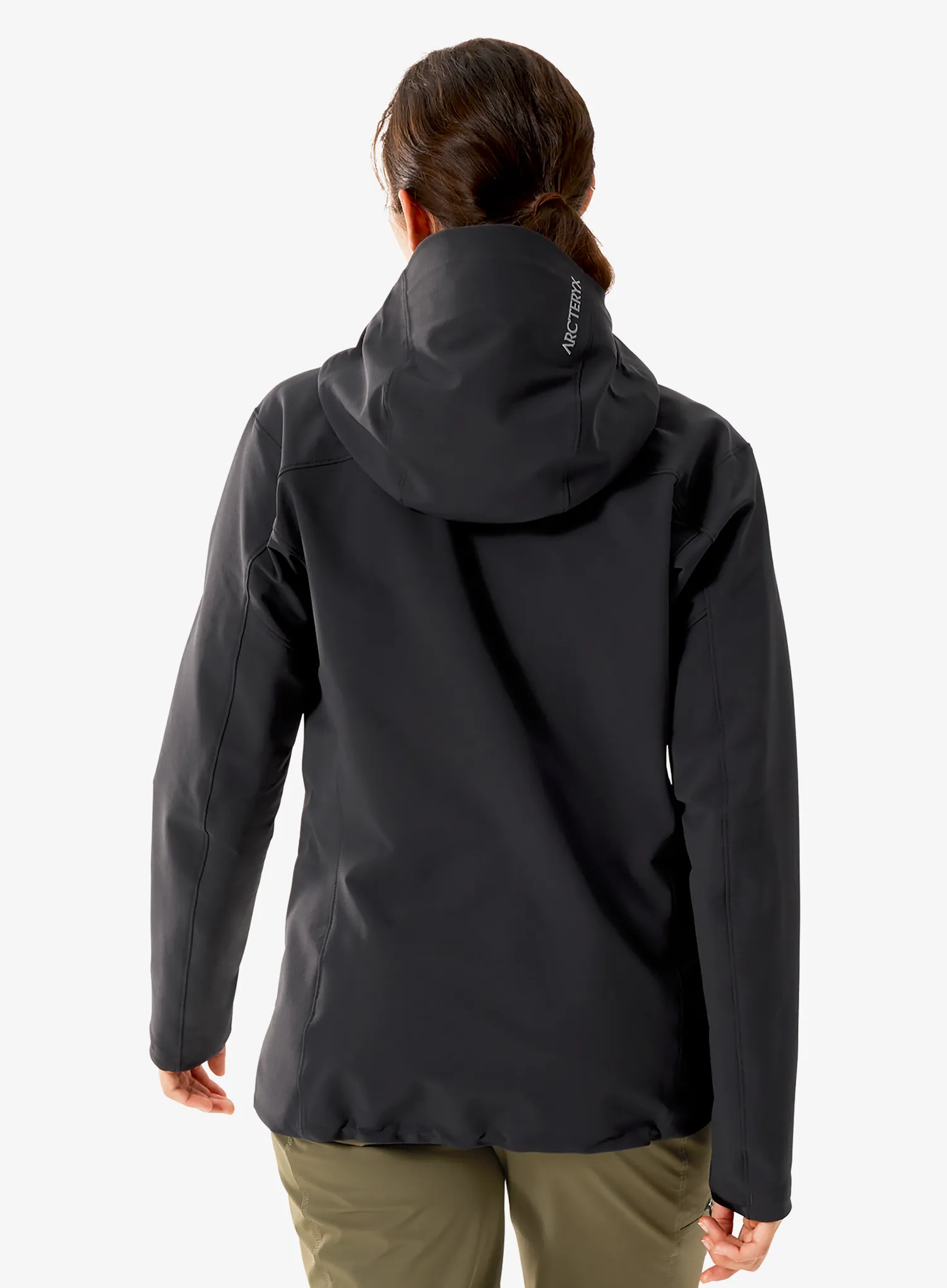 Softshellová bunda dámská Arcteryx Gamma Hoody - black/black