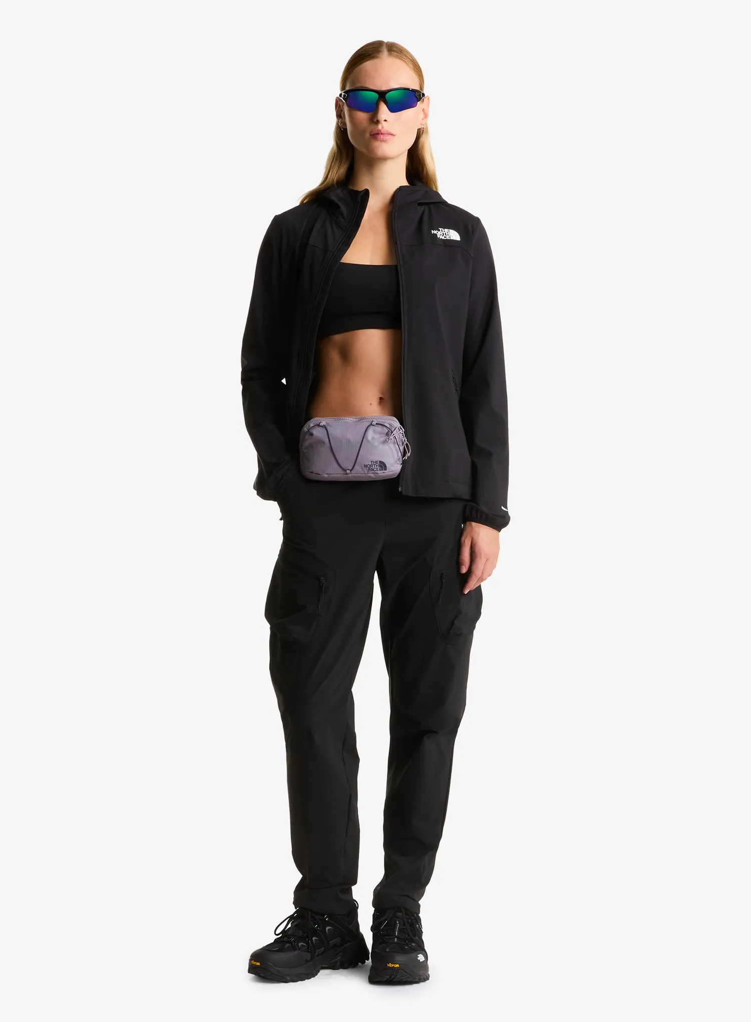 Softshellová bunda dámská The North Face Nimble Hoodie 2 - tnf black