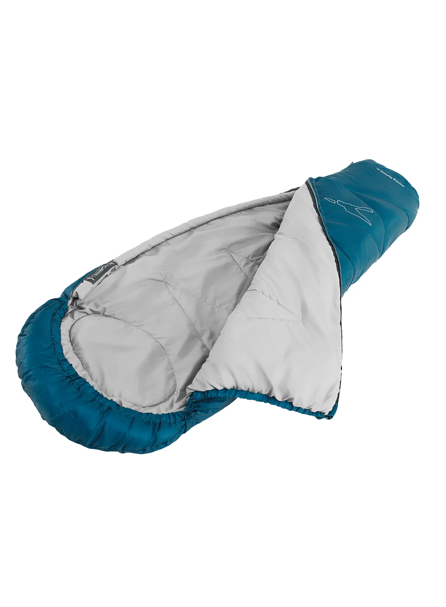 Dětský spacák Easy Camp Starling Mummy Jr (150 cm) - blue