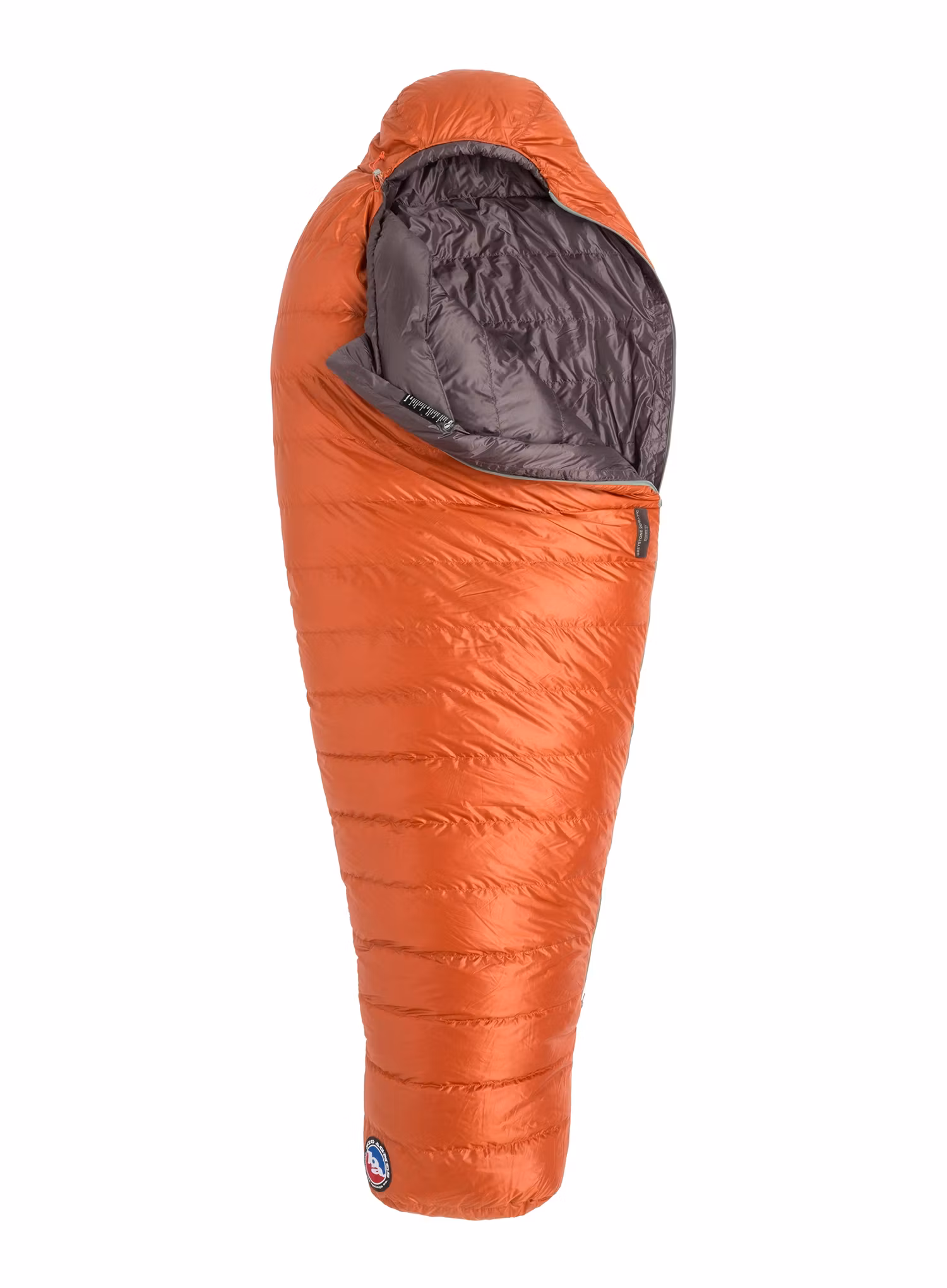 Péřový spacák Big Agnes Greystone 30 Long (198 cm) - rooibos