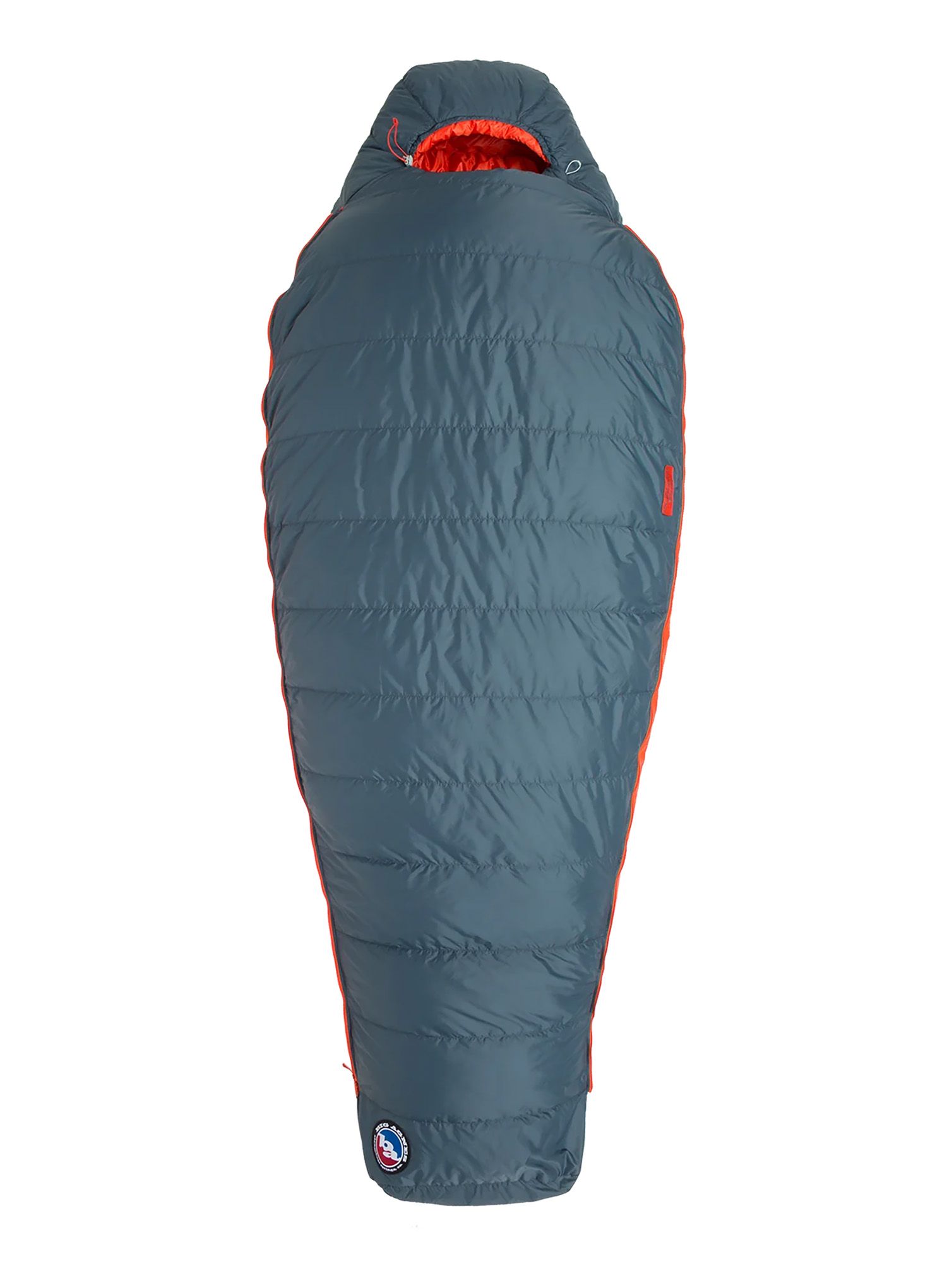 Perovy spacák Big Agnes Torchlight 20 (198 cm) Long Left - slate/orange